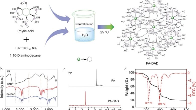 Enhancing fire security: The development of PA-DAD as a sustainable flame retardant for epoxy resin composites