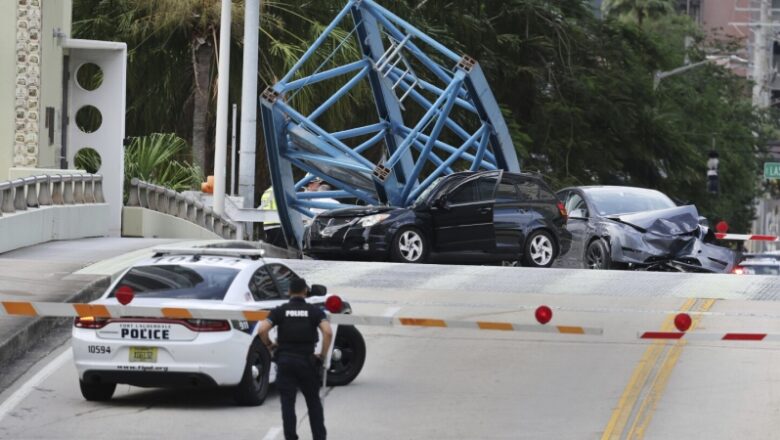 Federal examination starts of deadly Florida crane collapse; bridge resumes