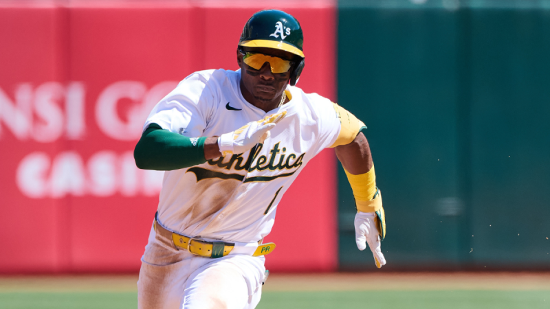 A’s describe unexpected lineup choice simply 5 video games into season after benching Esteury Ruiz