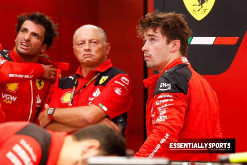 “I Should Stay at Home”: Charles Leclerc Deals Harsh Blow to Fred Vasseur’s Carlos Sainz Favouritism, Demoralised Following Japanese GP