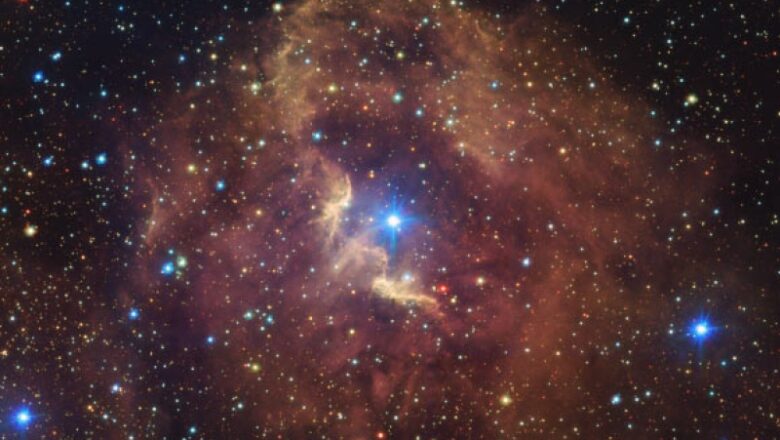 VST Captures Beautiful Emission Nebula: Gum 41