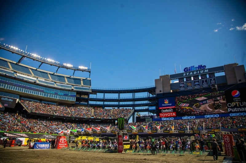 Foxborough Supercross 450SX Results