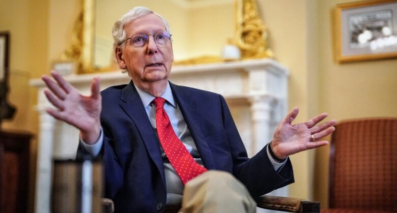 Mitch McConnell sees Ukraine help as one of the most essential legal success of his profession