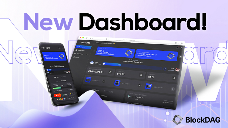 BlockDAG’s Updated Dashboard and Roadmap Unveil Whale Activity & 30,000 x ROI Potential, Outshines Polygon and Solana News Trend