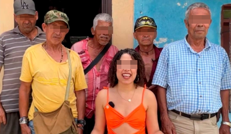 Girl Dating Seven Pensioners at the same time Sparks Contoversy