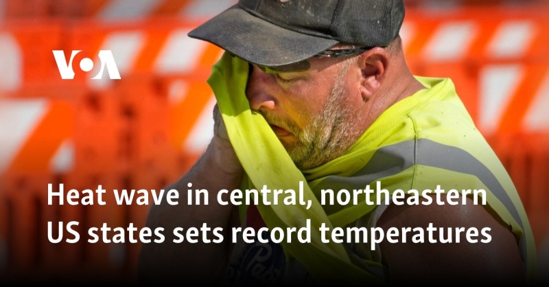 Heat wave in main, northeastern US states sets record temperature levels