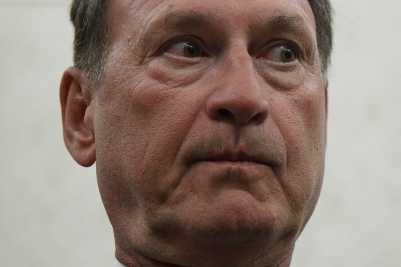 Out With a Whimper: Alito Keeps Head Down in Moore Case