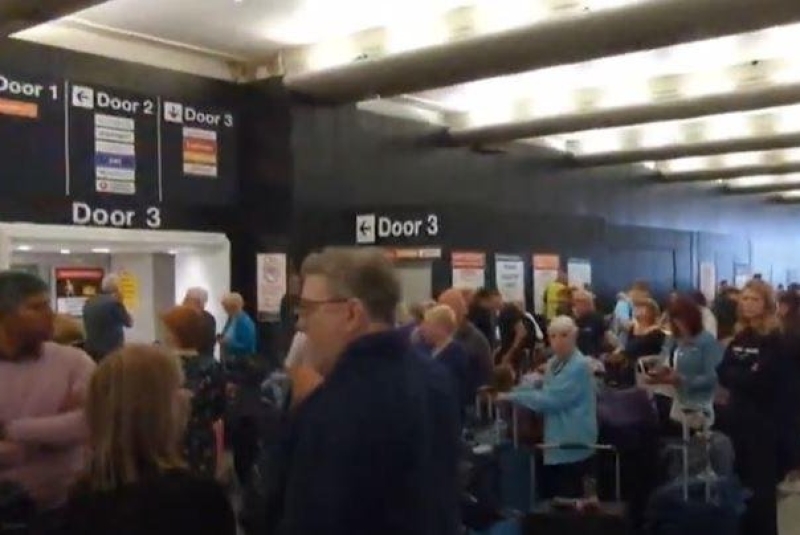 Power failure interferes with ‘substantial variety of flights’ at Manchester Airport in London
