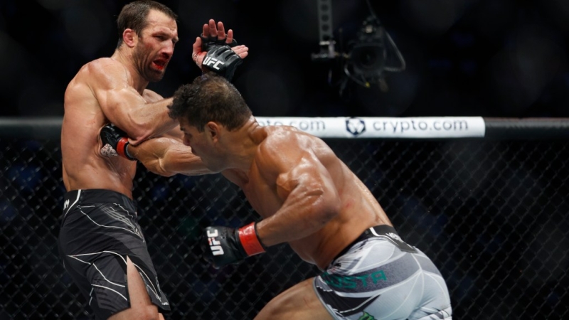 UFC totally free battle: Paulo Costa outslugs Luke Rockhold in wild Fight of the Night