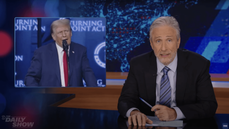 ‘The Daily Show’: Jon Stewart Says Donald Trump Is “Tripping Over His Own D ***” Coming After Joe Biden’s Age