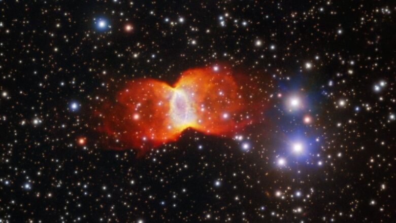 Area image of the week: A cosmic butterfly emerges from a star’s violent death