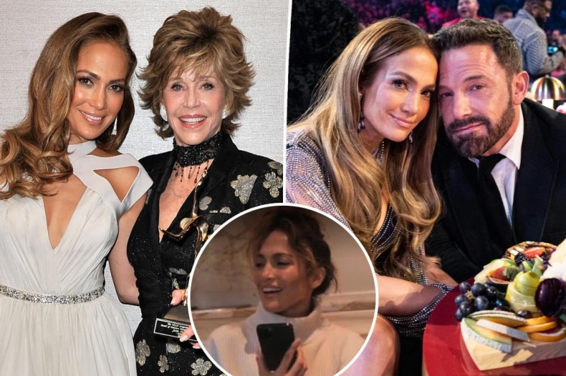 Jane Fonda voiced doubts about Jennifer Lopez, Ben Affleck’s marital relationship prior to split: ‘You’re attempting to show something’