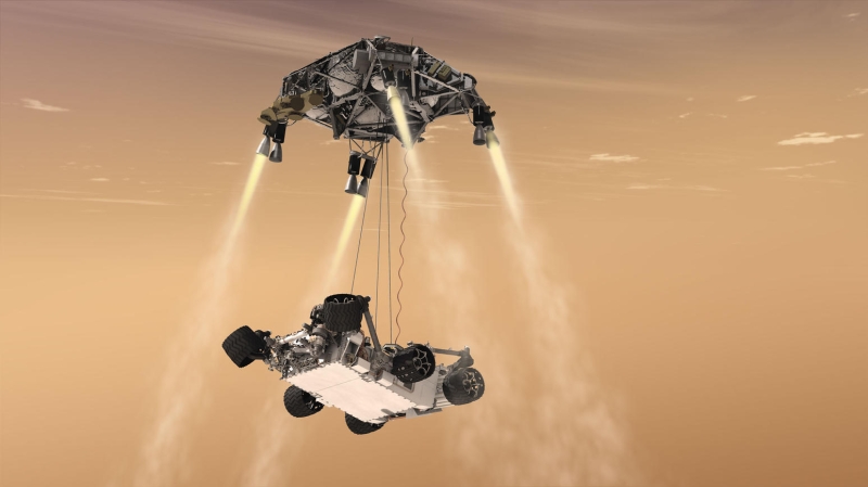 Here’s How Curiosity’s Sky Crane Changed the Way NASA Explores Mars