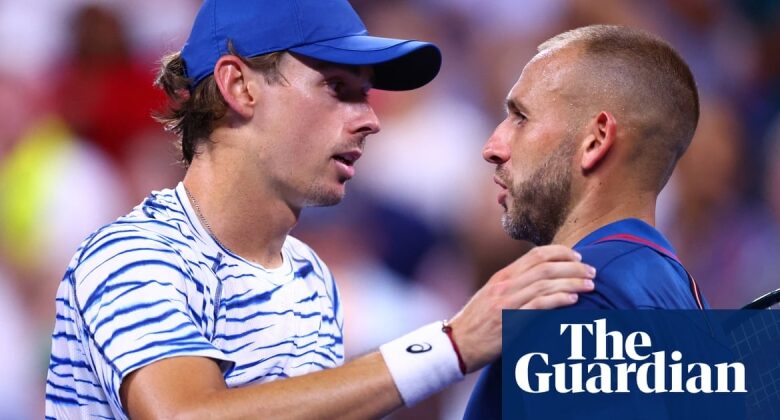 Alex de Minaur’s recover continues with United States Open win over ‘injured’ Dan Evans