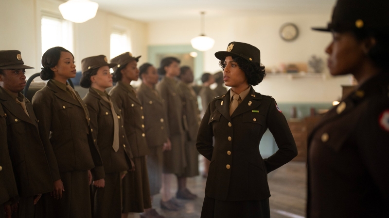 Kerry Washington Serves as Commander of All-Black, Female Army Corps in ‘Six Triple Eight’ Trailer