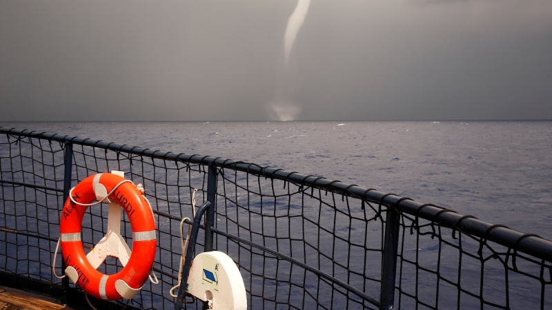 A waterspout simply sank a luxury yacht in the Mediterranean. We may be seeing more of them.