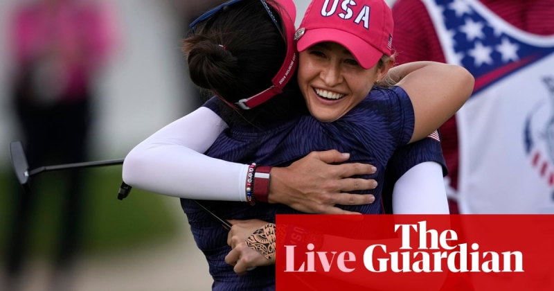 Solheim Cup 2024: the first day– live