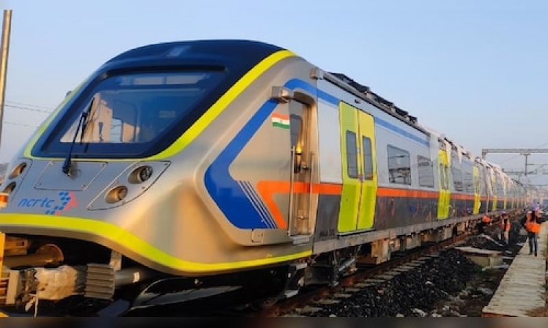 NCRTC reveals Meerut Metro at RRTS Depot, Duhai in UP’s Ghaziabad