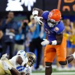 <aBoise State's Ashton Jeanty Hyped By CFB Fans as 2025 NFL Draft's RB1 After 6 TD Game