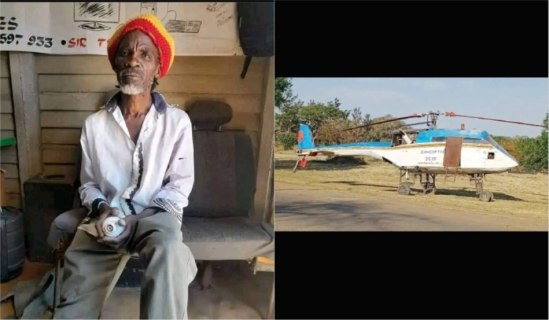 Fly High Visionary: Zimbabweans Mourn the Death of Daniel Chingoma, The Man Who Created His Own Helicopter