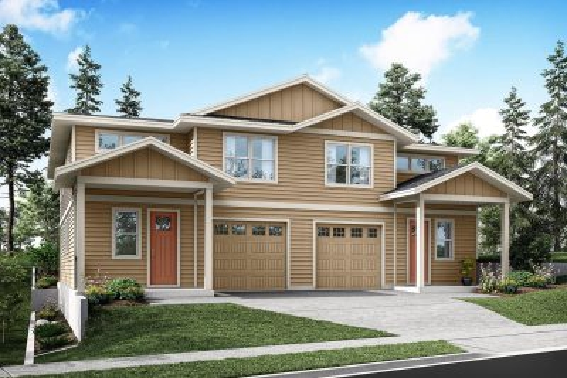 Associated Designs|Experience Modern Living in the Haverhill Townhouse Plan