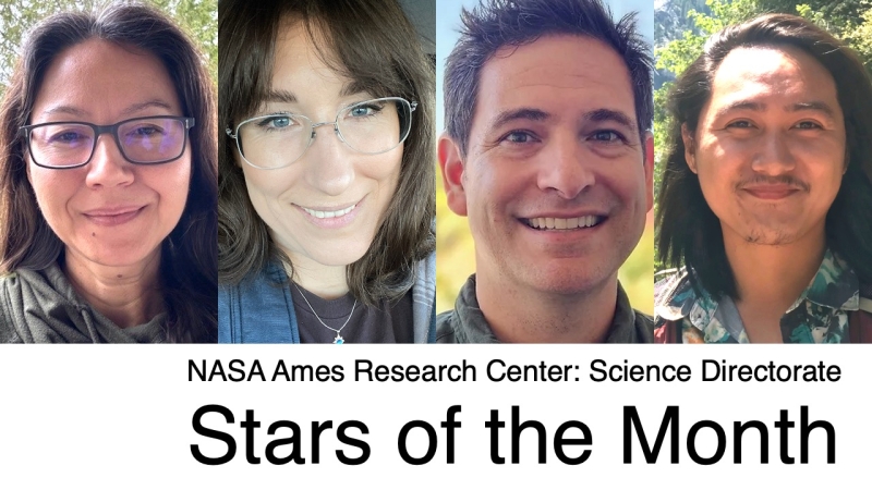 NASA Ames Stars of the Month: August 2024