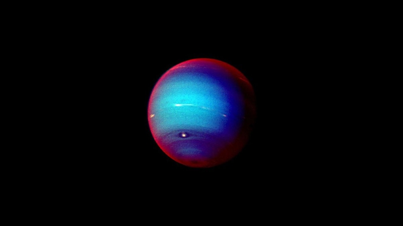 Area picture of the week: 1st-ever close-up of Neptune is Voyager 2’s last picture of a world