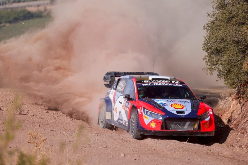 WRC Acropolis Rally: Ogier power concern hands Tanak healthy lead