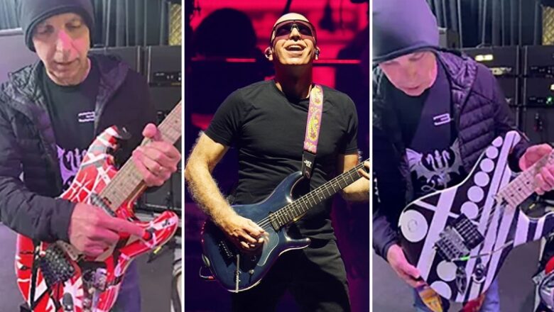 “It needs to have taken 2 weeks of tweaking to battle that thing to the point where it would remain in tune”: Joe Satriani gotten in touch with Eddie Van Halen’s techs to find out how to make his Frankenstein playable