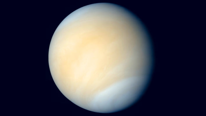 Venus Express Detects Unexpected Increase of Deuterium to Hydrogen Ratio in Venusian Mesosphere