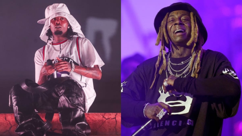 Playboi Carti Shows Love to Lil Wayne On His Finsta With A ‘Dedication’ Mixtape-Inspired Album Cover