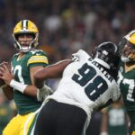 <aJordan Love, Packers Defense Disappoint NFL Fans in Loss vs. Jalen Hurts, Eagles