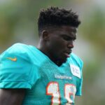 <aDolphins' Tyreek Hill Detained in Handcuffs by Police for Traffic Violation on Video