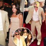 Brad Pitt and sweetheart Ines de Ramon struck fashionable date-night area after ‘Wolfs’ best