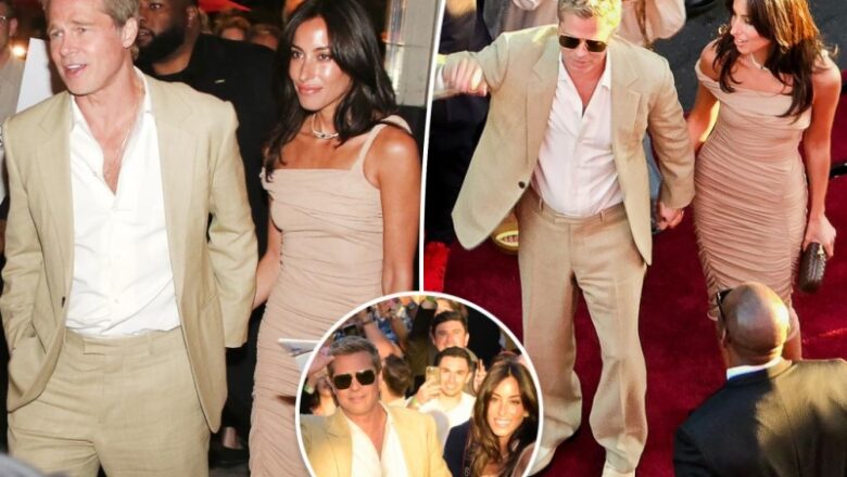 Brad Pitt and sweetheart Ines de Ramon struck fashionable date-night area after ‘Wolfs’ best