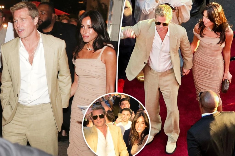 Brad Pitt and sweetheart Ines de Ramon struck fashionable date-night area after ‘Wolfs’ best