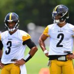 Mike Tomlin: Steelers prepping for Justin Fields to begin over Russell Wilson vs. Broncos on Sunday