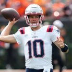 <aPatriots HC: Drake Maye Taking 30% of Starting Reps in Practice Despite QB2 Status