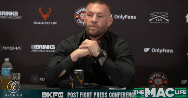 Enjoy: Conor McGregor talks BKFC’s DAZN offer, Chandler-Oliveira and more