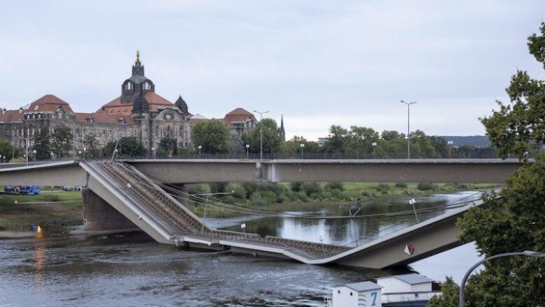 Remarkable Bridge Failure Surprises Dresden, Germany Officials