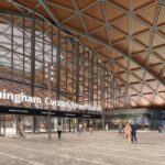 Lumber roofing system dropped in flagship HS2 station style rethink