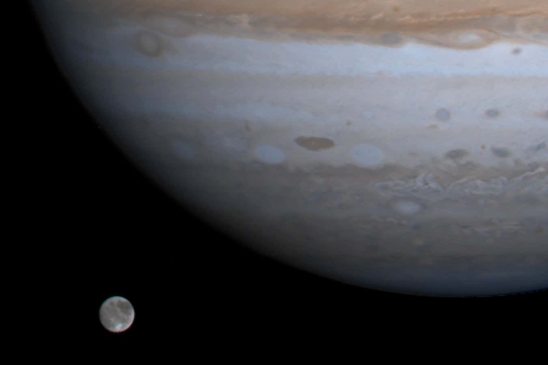 Substantial asteroid effect might have overturned Jupiter’s biggest moon