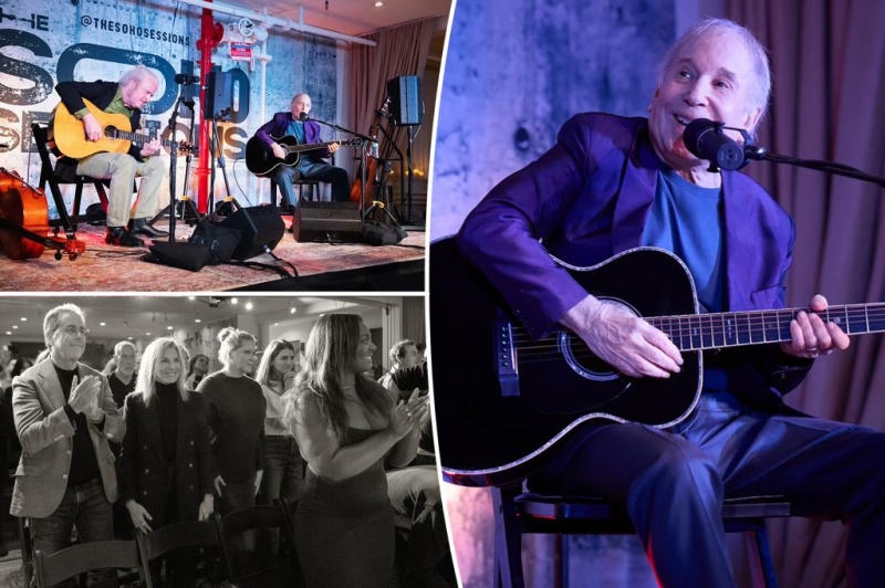 The noise of Simon: Music legend Paul Simon plays personal, star-studded program at New York loft