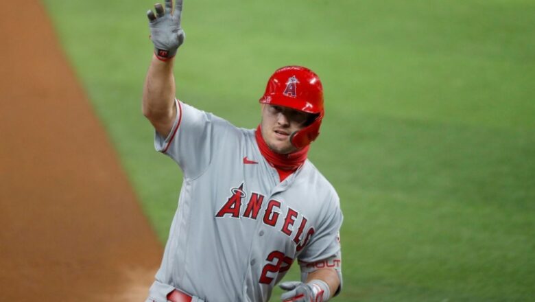 Trout states move far from CF possible next year