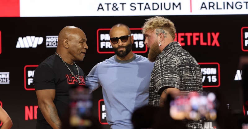 Mike Tyson vs. Jake Paul battle card includes title battle, influencer clash