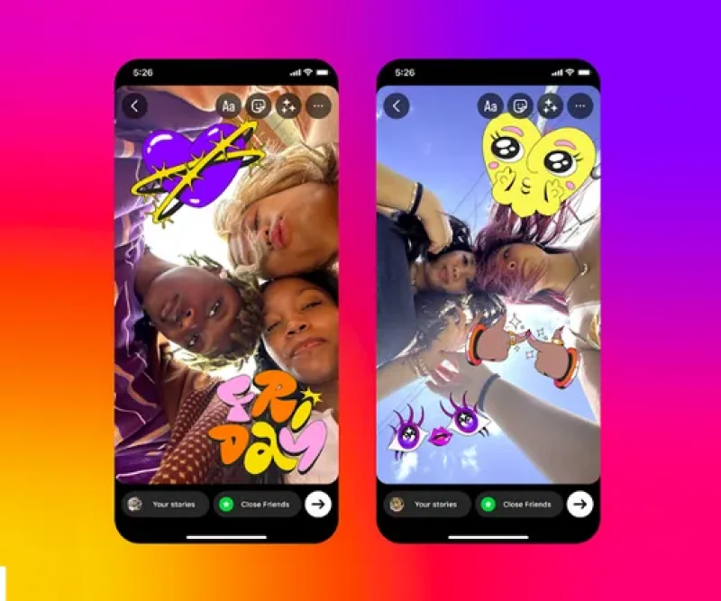 Instagram Adds New Stickers, Updated ‘Em oji Pong’ Game