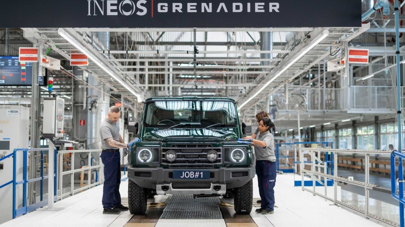 Recaro Bankruptcy Likely Behind Ineos Grenadier Production Stoppage