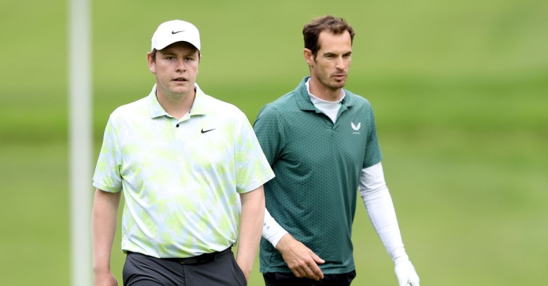 Robert MacIntyre fawns over Andy Murray after DP World Tour Pro-Am