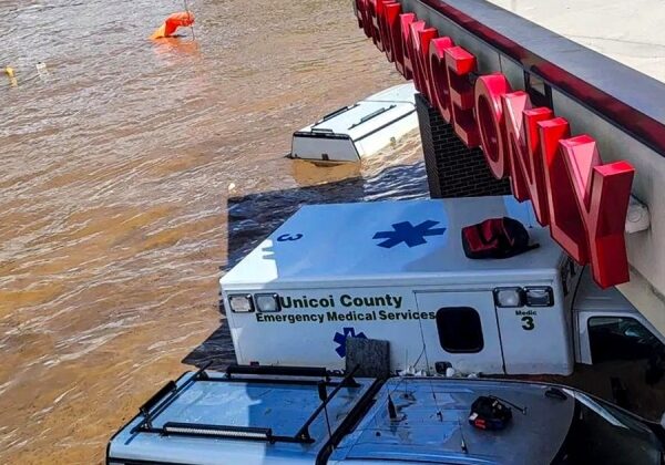 Clients and personnel were stranded at a flooded Tennessee health center