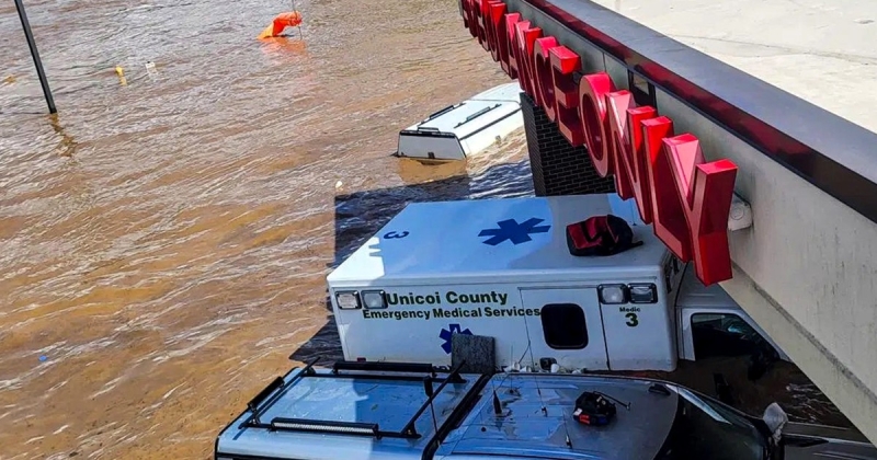 Clients and personnel were stranded at a flooded Tennessee health center